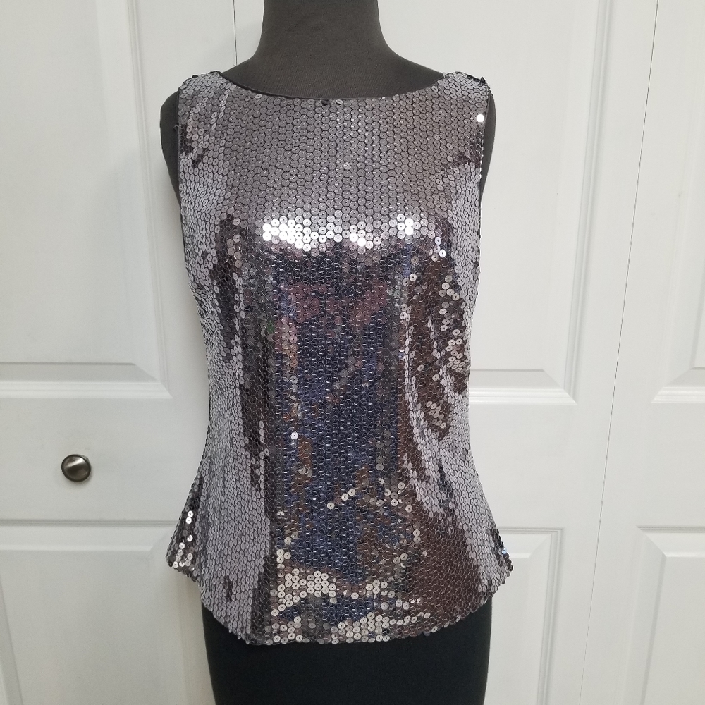 JS Boutique Woman's Medium Sequined Top